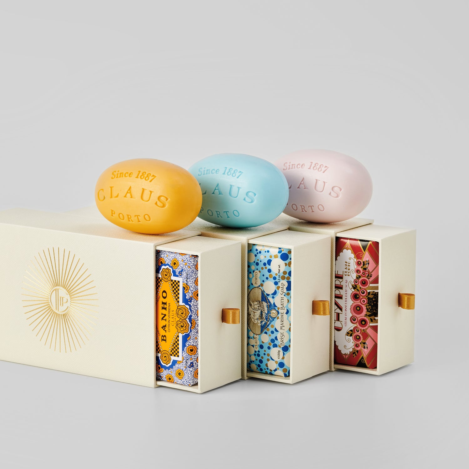 Deco 3 Soaps Gift Box