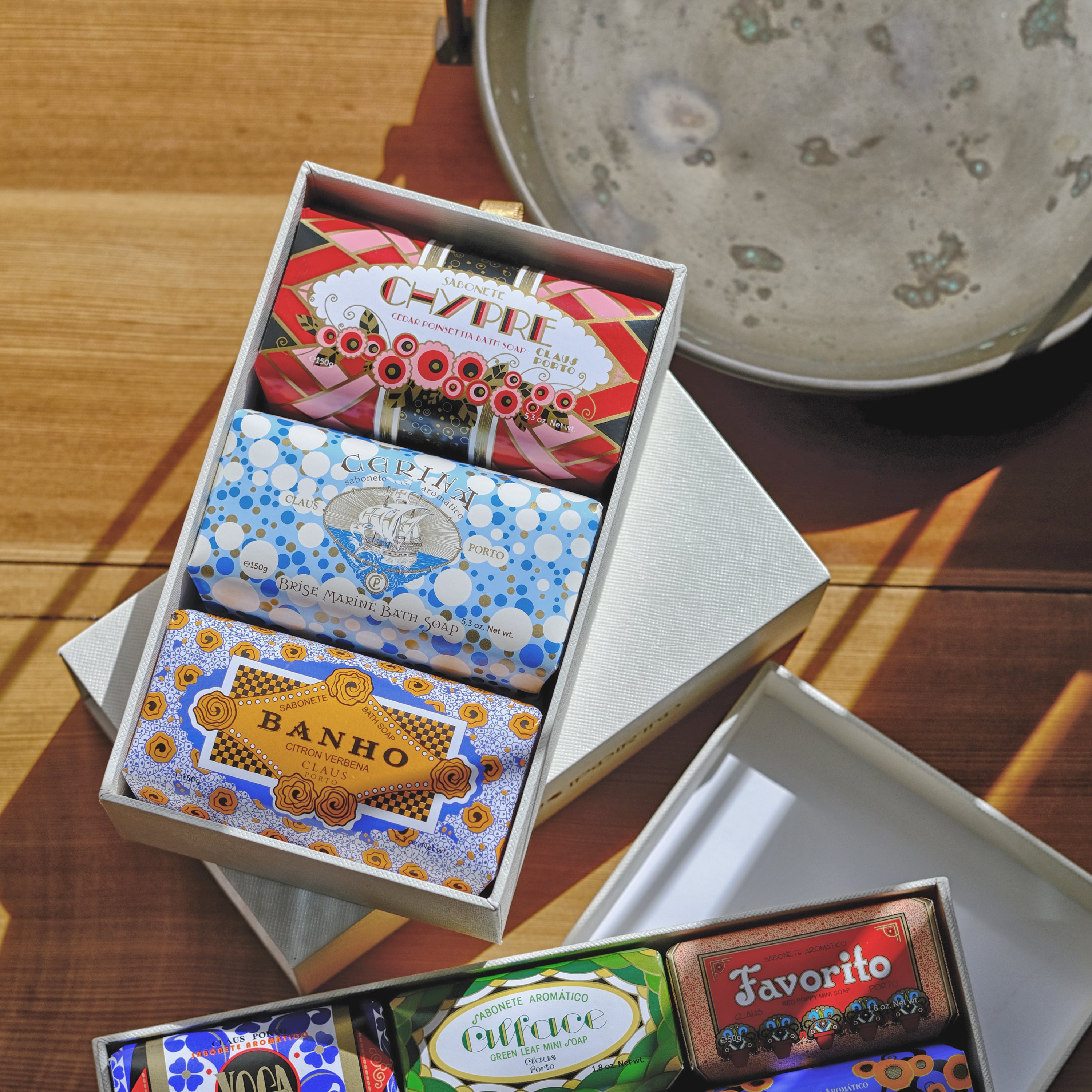 Gift Box Deco 3 Soaps