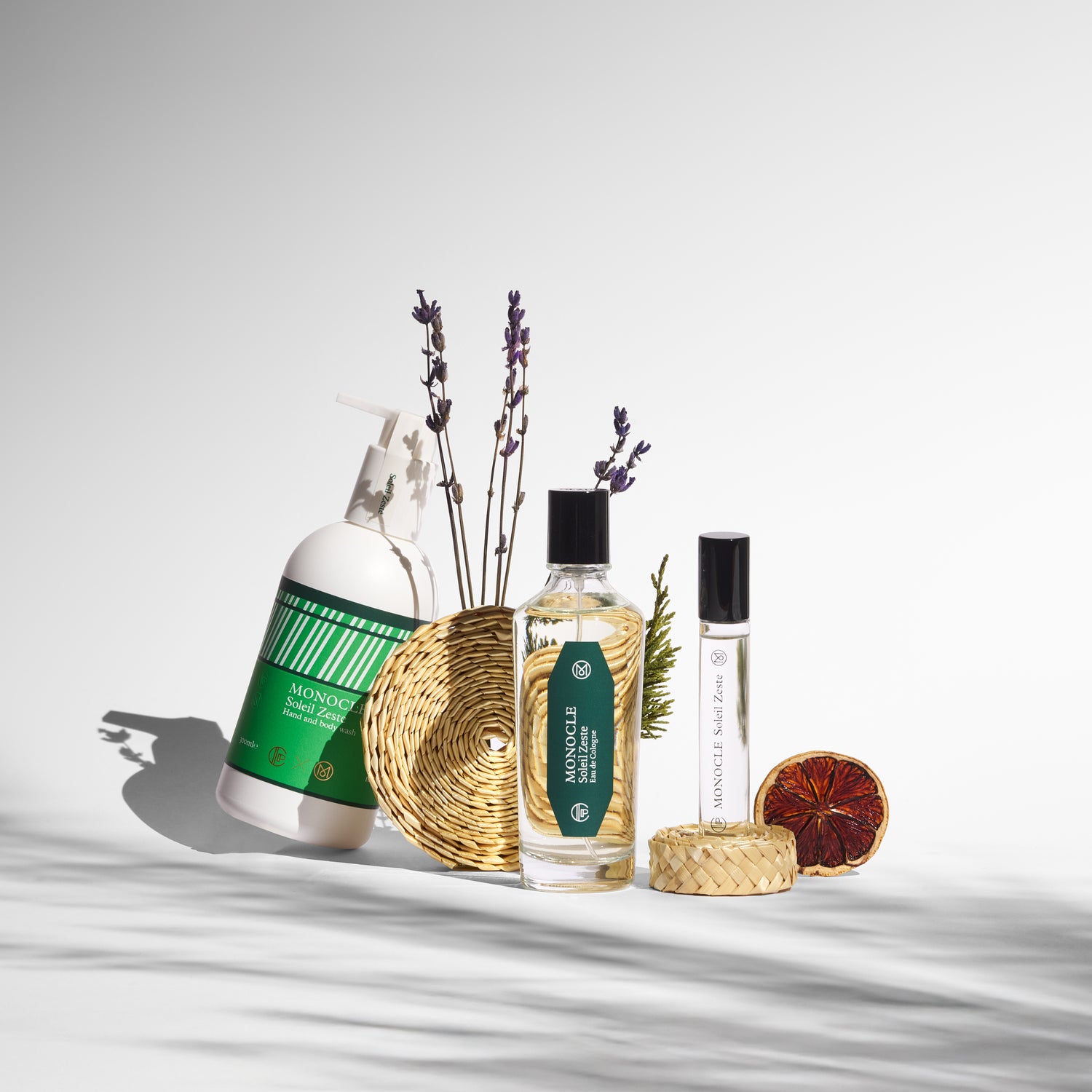 Monocle Soleil Zeste Eau de Cologne Set