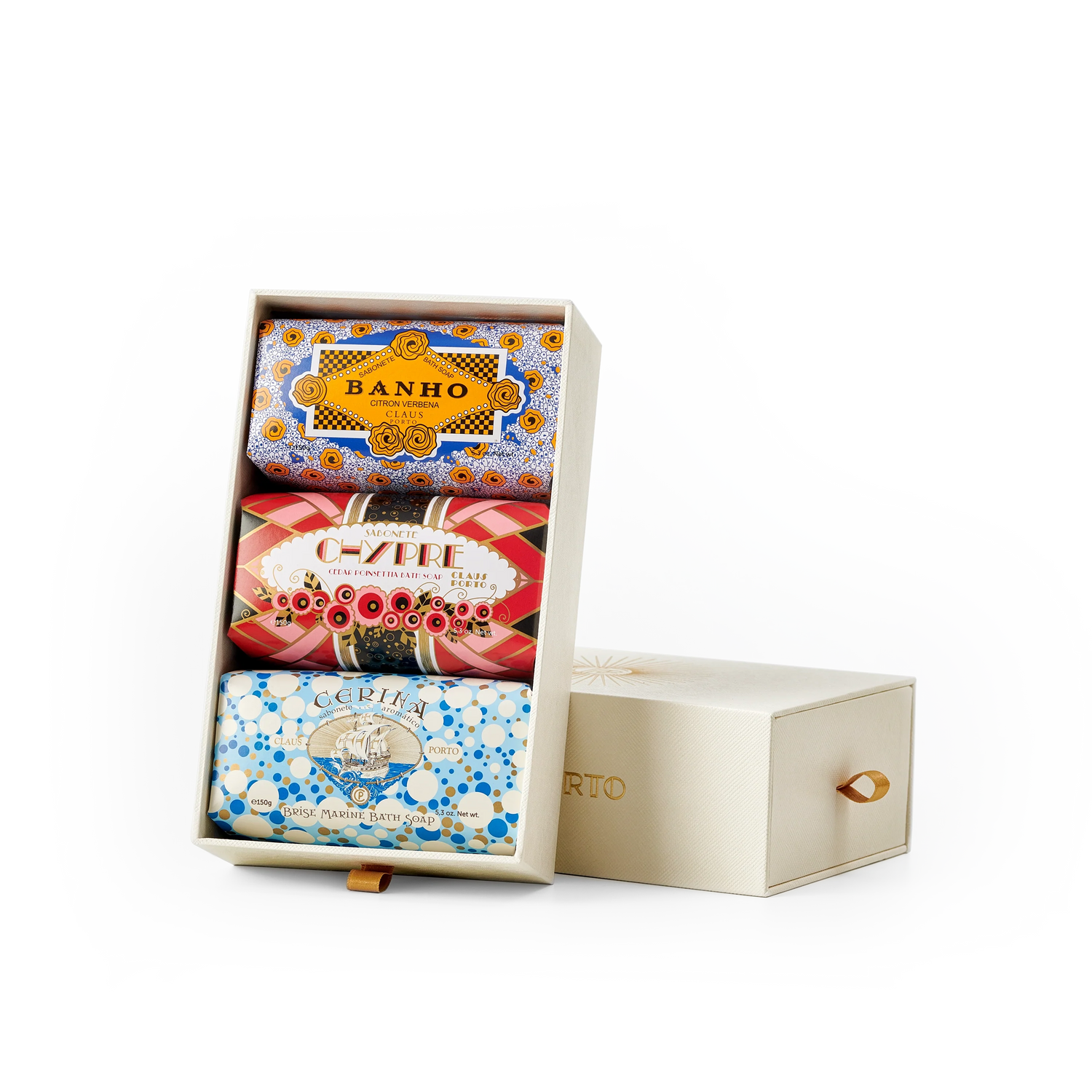 Deco 3 Soaps Gift Box