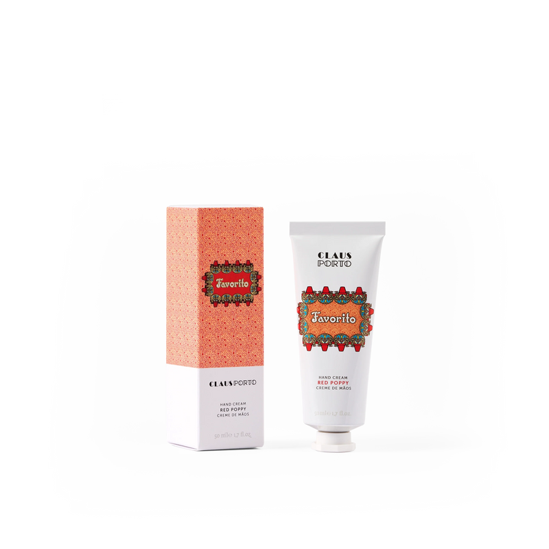 Favorito Red Poppy  Hand Cream