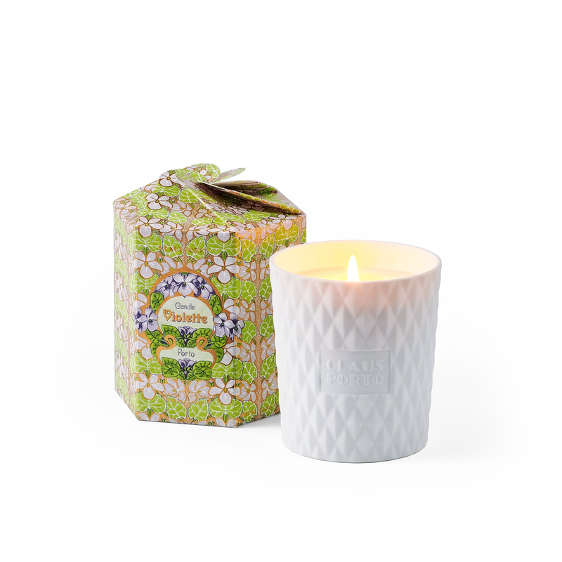 Violette Spring Flowers Candle