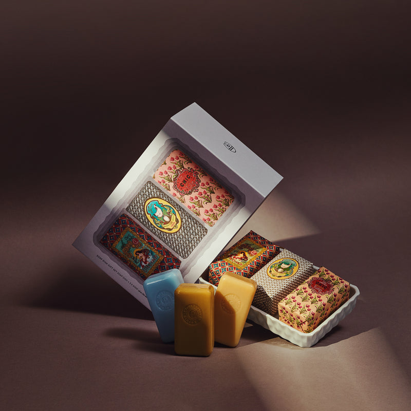 Gift Set Soap Dish & Classico Mini Soaps