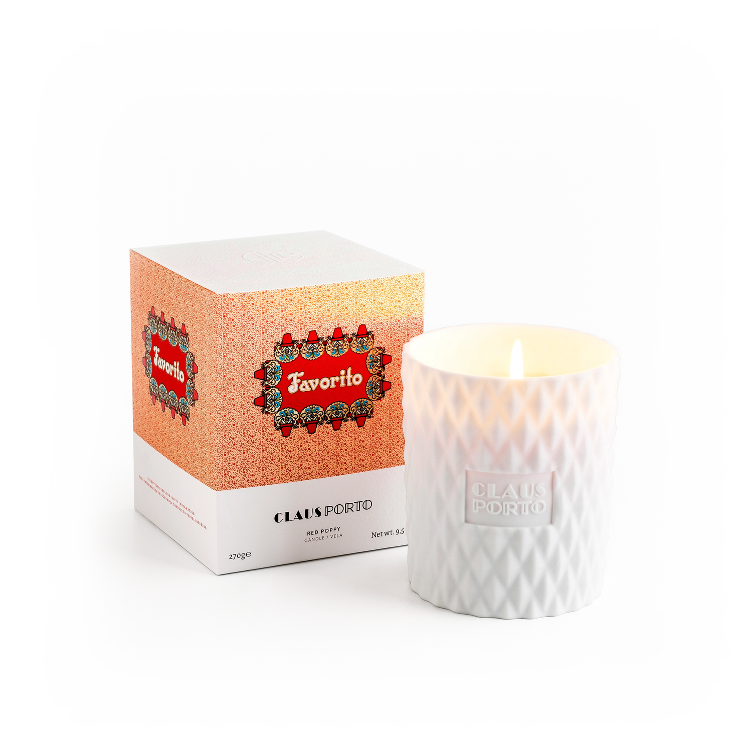 Favorito Red Poppy  Candle