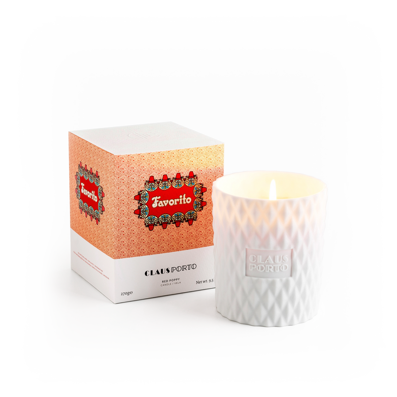 Favorito Red Poppy  Candle