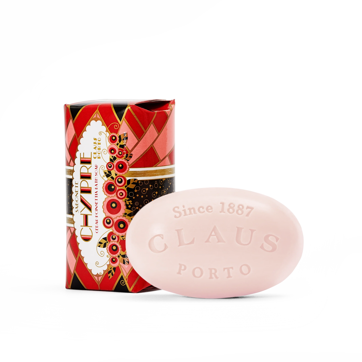 Chypre Cedar Poinsettia Soap