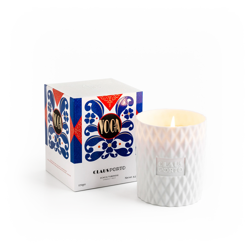 Voga  Acacia Tuberose Candle
